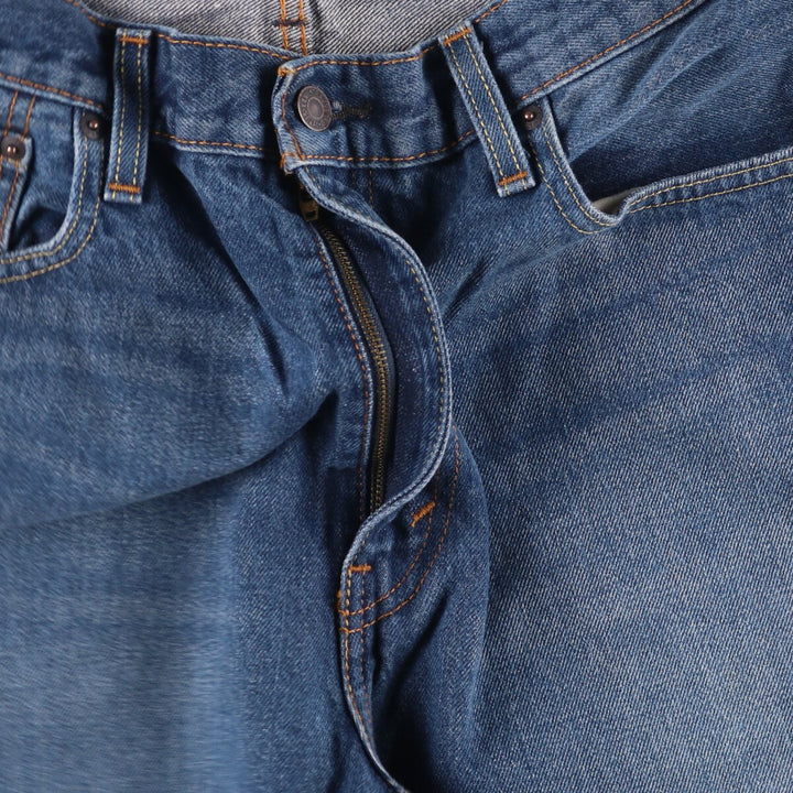 Levi's 569 denim shorts, half pants, jorts, men's size w36 cotton blue type Vintage Second Hand