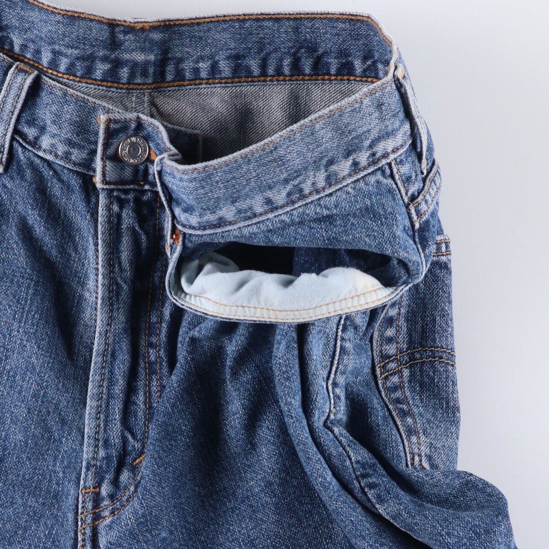 Levi's 550 Relaxed Fit Denim Shorts, Men's Size W36 cotton blue type Vintage Second Hand