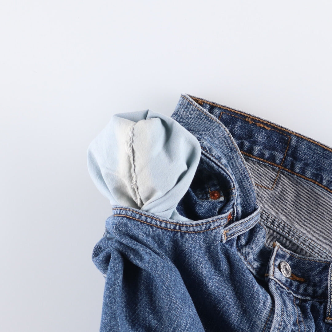 Levi's 550 Relaxed Fit Denim Shorts, Men's Size W36 cotton blue type Vintage Second Hand