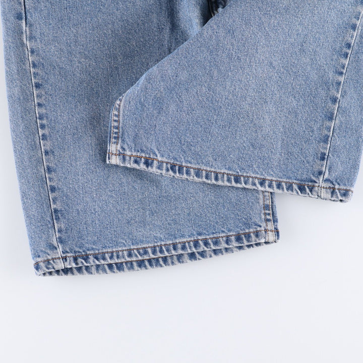 90'S Levi's 550 Relaxed Fit Denim Shorts/Jorts Men's Size 33 (Vintage) cotton blue type Vintage Second Hand