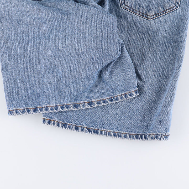 90'S Levi's 550 Relaxed Fit Denim Shorts/Jorts Men's Size 33 (Vintage) cotton blue type Vintage Second Hand