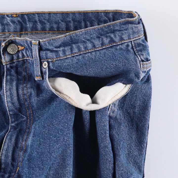 Ralph Lauren POLO JEANS COMPANY denim shorts, men's size W35 cotton blue type Vintage Second Hand