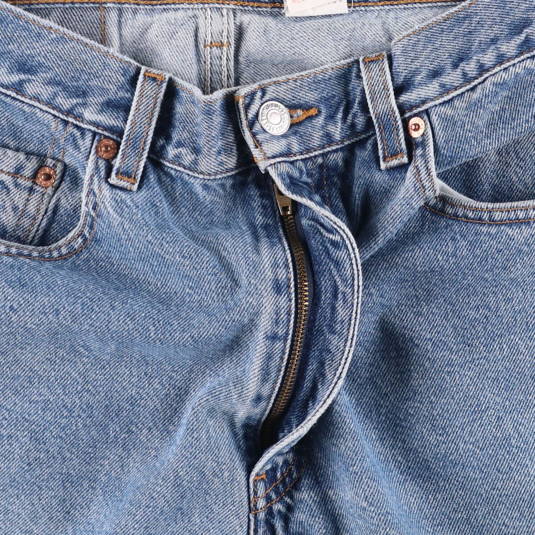90'S Levi's 550 Relaxed Fit Denim Shorts/Jorts, Men's, Size 34, Vintage cotton blue type Vintage Second Hand