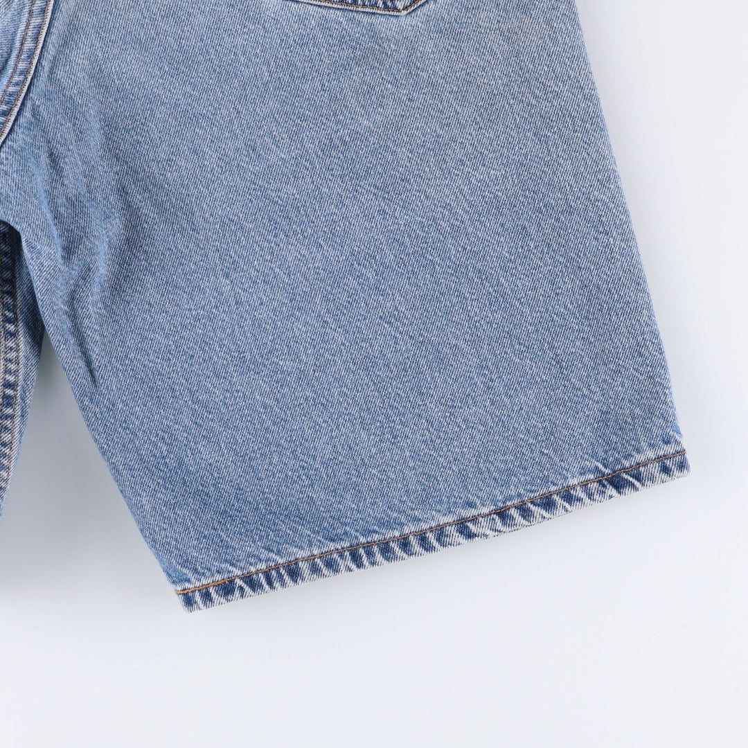 90'S Levi's 550 Relaxed Fit Denim Shorts/Jorts, Men's, Size 34, Vintage cotton blue type Vintage Second Hand