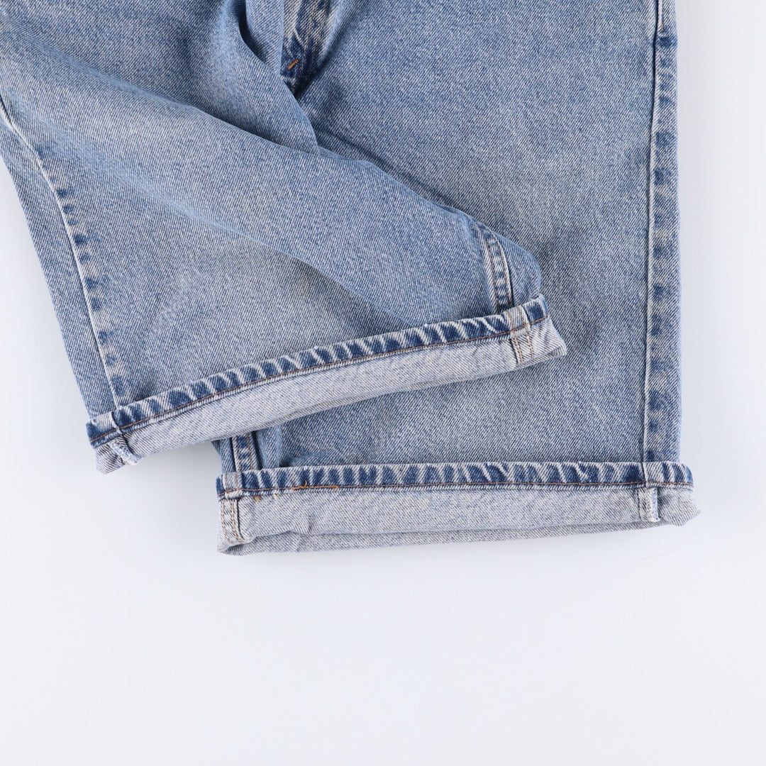 90'S Levi's 550 Relaxed Fit Denim Shorts/Jorts, Men's, Size 34, Vintage cotton blue type Vintage Second Hand