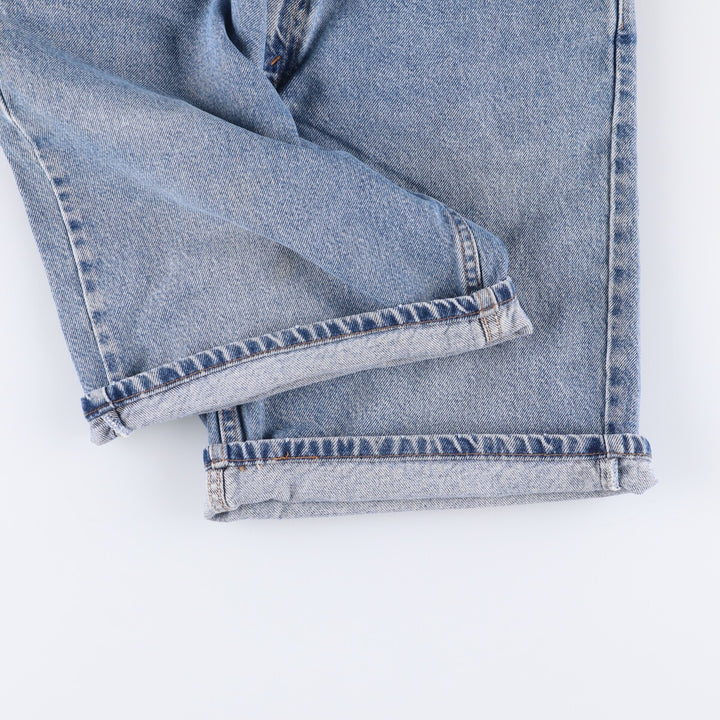90'S Levi's 550 Relaxed Fit Denim Shorts/Jorts, Men's, Size 34, Vintage cotton blue type Vintage Second Hand