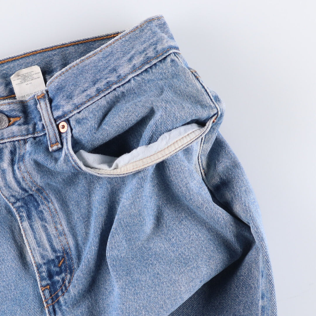 Levi's 550 Relaxed Fit Denim Shorts, Men's, W31 equivalent cotton blue type Vintage Second Hand