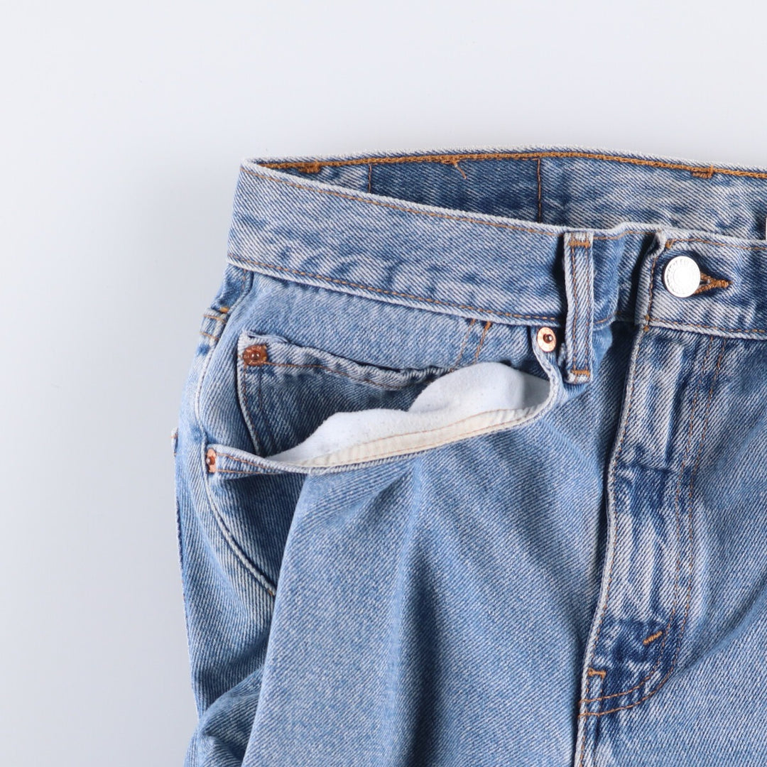 Levi's 550 Relaxed Fit Denim Shorts, Men's, W31 equivalent cotton blue type Vintage Second Hand