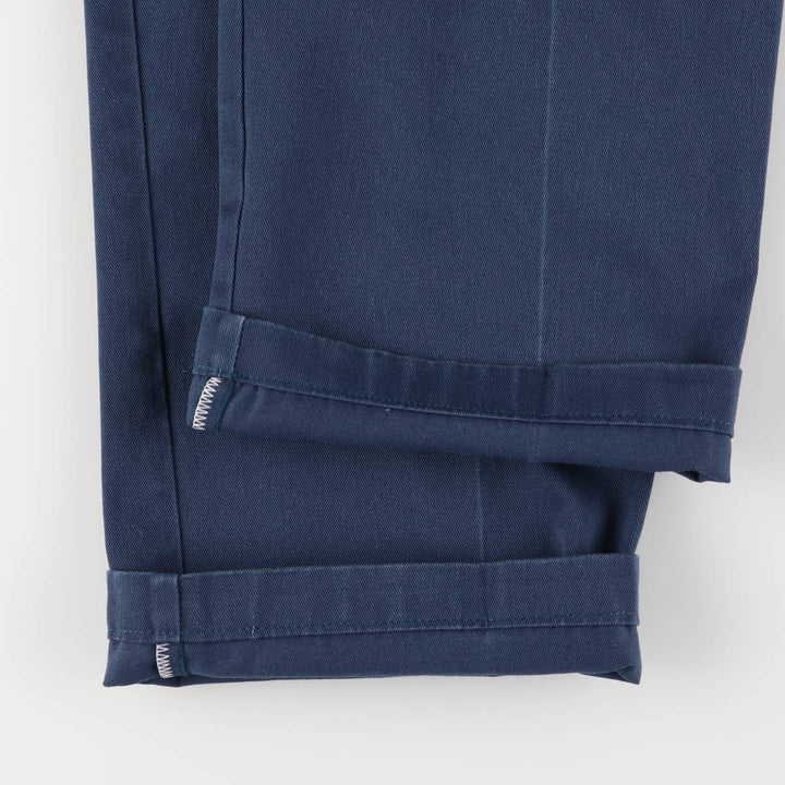 Dickies 874 ORIGINAL FIT Work Pants for Men, Size W36 polyester navy blue type Vintage Second Hand