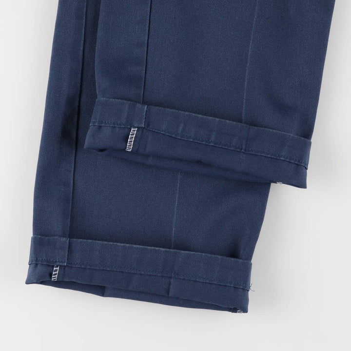 Dickies 874 ORIGINAL FIT Work Pants for Men, Size W36 polyester navy blue type Vintage Second Hand
