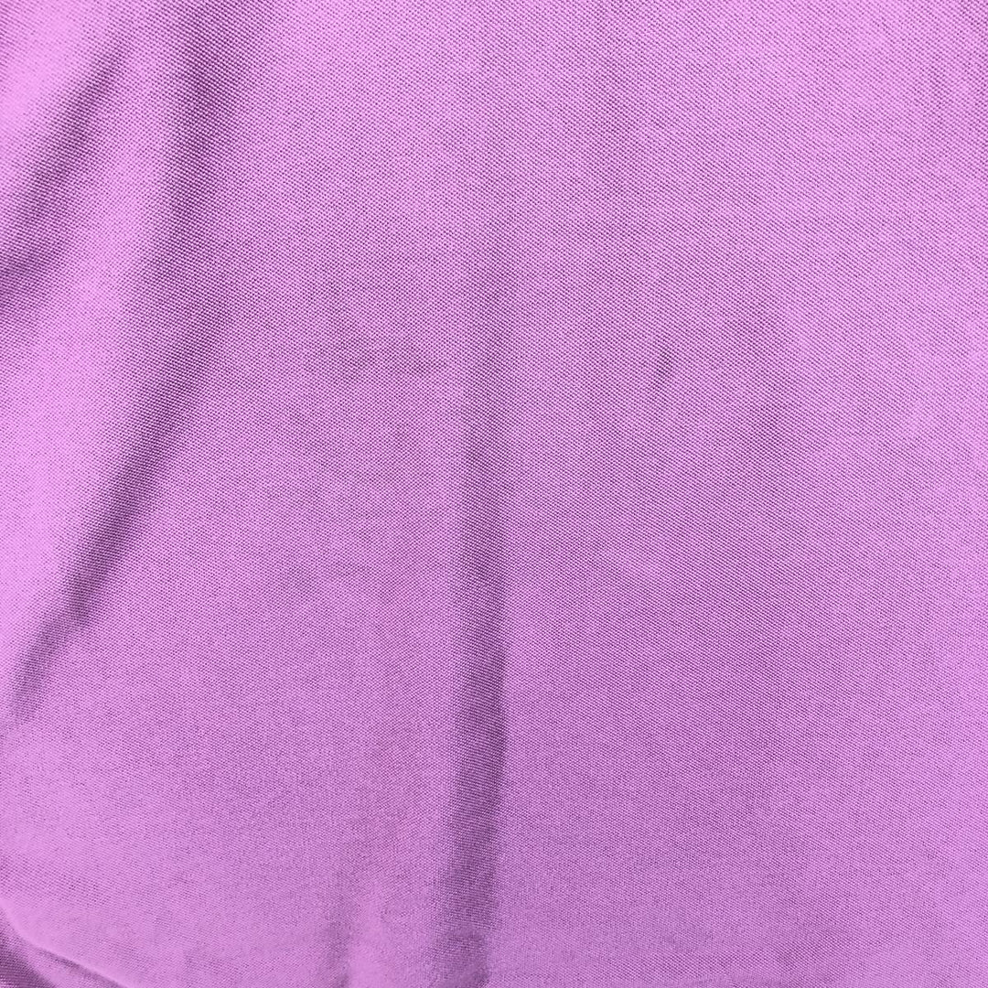 Burberry's BRIT short-sleeved polo shirt, men's size XL cotton purple type Vintage Second Hand
