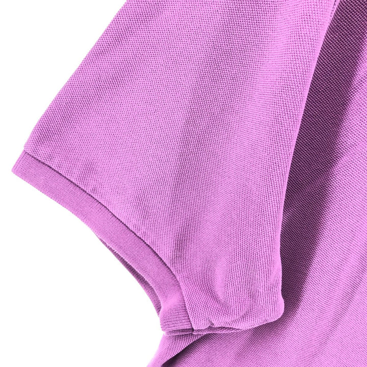 Burberry's BRIT short-sleeved polo shirt, men's size XL cotton purple type Vintage Second Hand