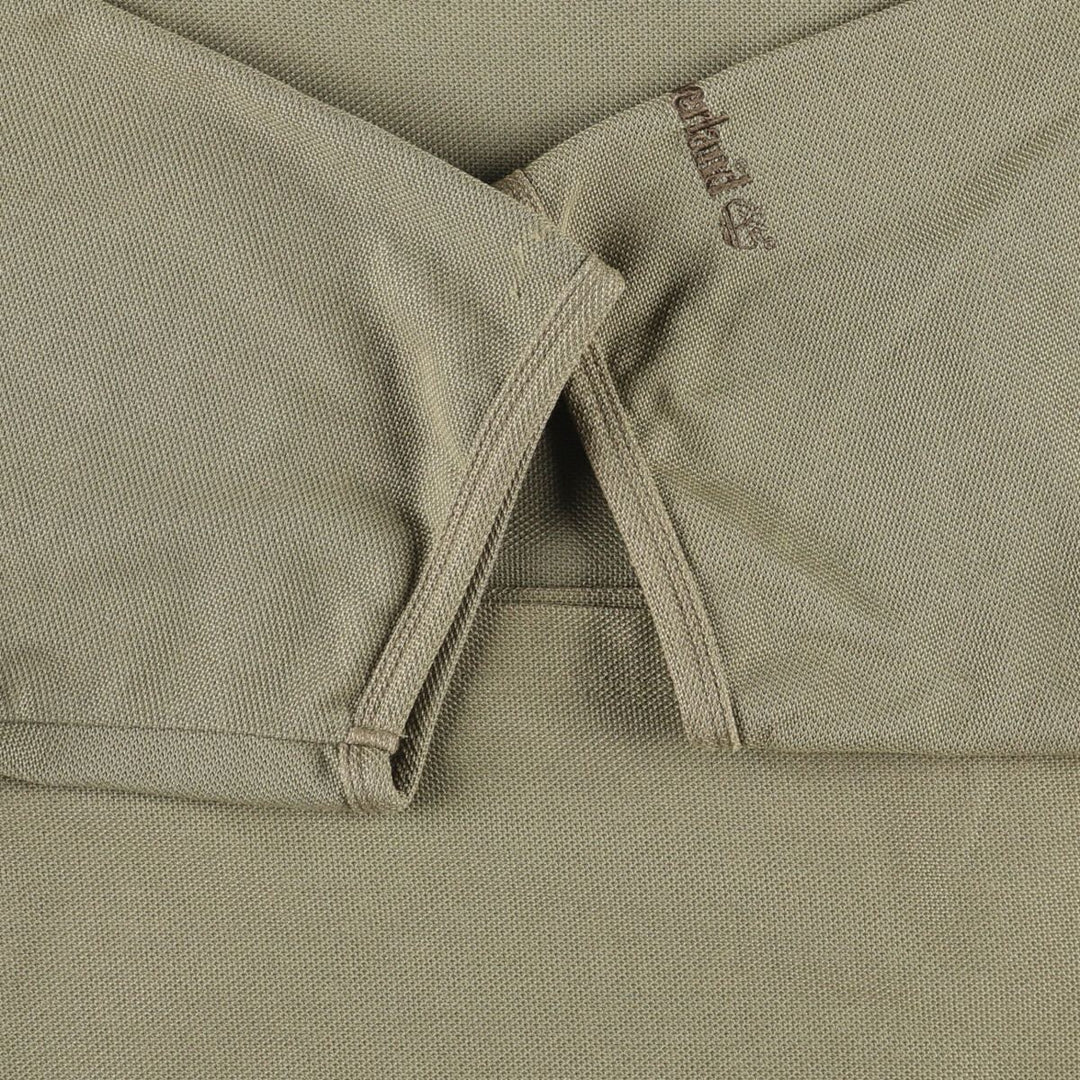 Timberland Men's Short Sleeve Pocket T-Shirt, Size L cotton Khaki type Vintage Second Hand