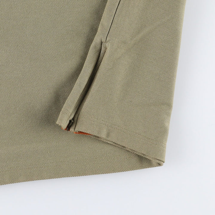 Timberland Men's Short Sleeve Pocket T-Shirt, Size L cotton Khaki type Vintage Second Hand