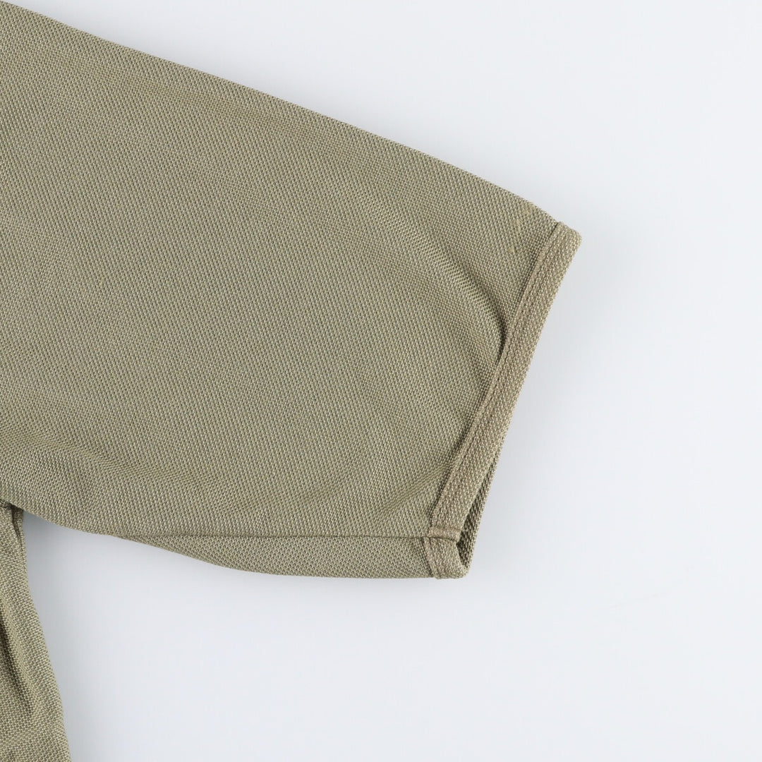 Timberland Men's Short Sleeve Pocket T-Shirt, Size L cotton Khaki type Vintage Second Hand