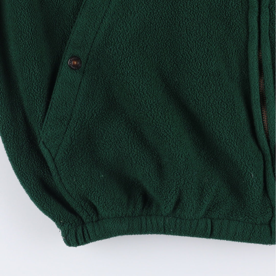 90'S Polo by Ralph Lauren Swing Top Fleece Jacket Made in USA Men's Size L Vintage polyester Green type dark green Vintage Second Hand