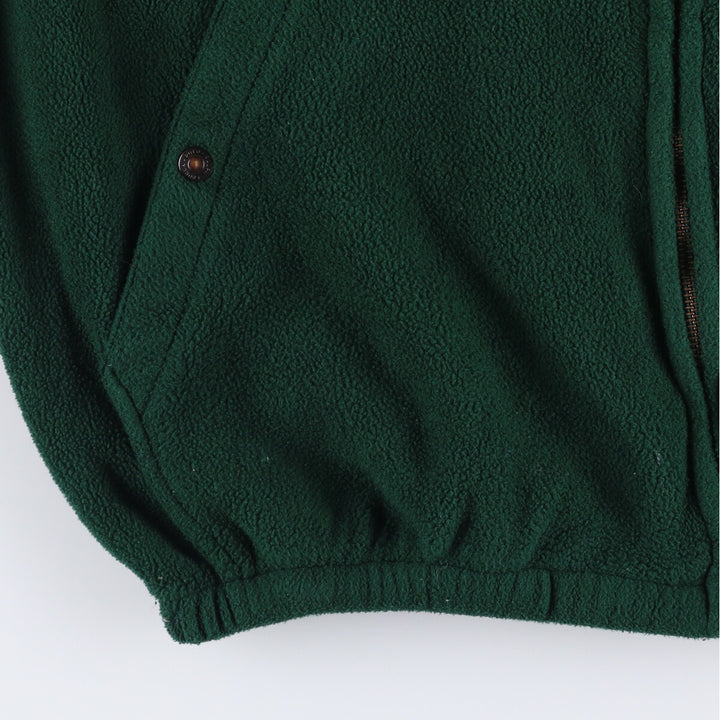 90'S Polo by Ralph Lauren Swing Top Fleece Jacket Made in USA Men's Size L Vintage polyester Green type dark green Vintage Second Hand