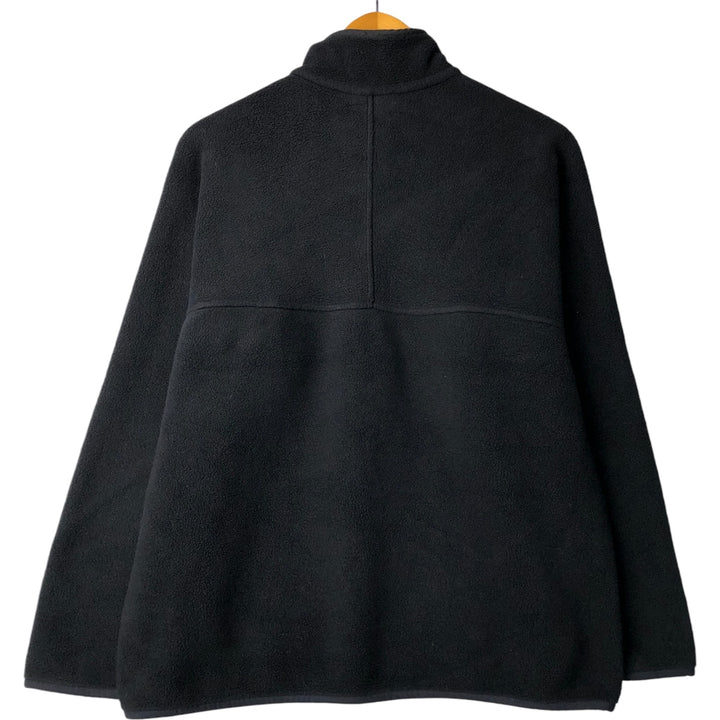 2000'S Patagonia Synchilla Snap-Zip Fleece Jacket (25395F9), Men's Medium polyester black type Vintage Second Hand