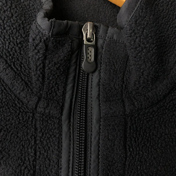 2000'S Patagonia Synchilla Snap-Zip Fleece Jacket (25395F9), Men's Medium polyester black type Vintage Second Hand