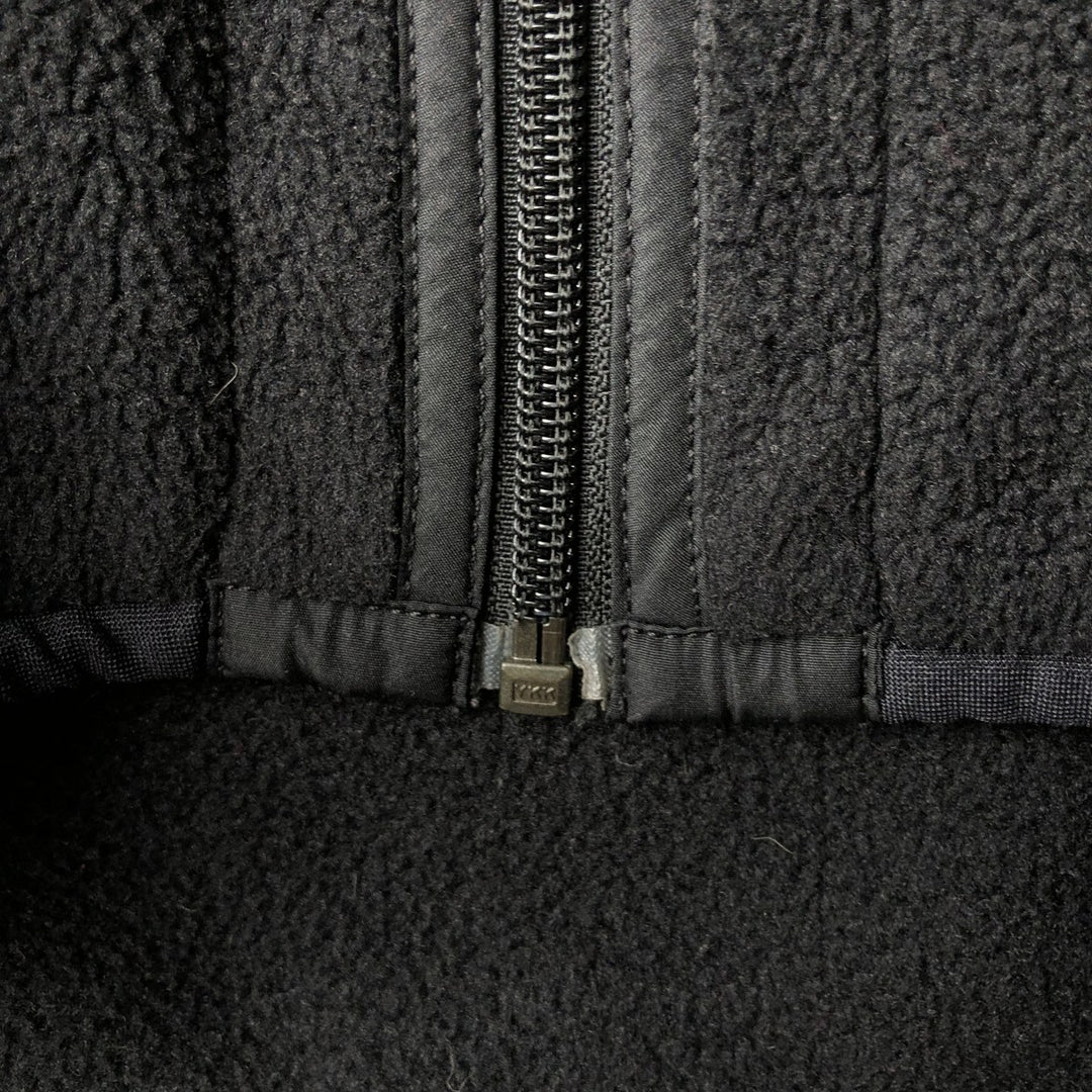 2000'S Patagonia Synchilla Snap-Zip Fleece Jacket (25395F9), Men's Medium polyester black type Vintage Second Hand