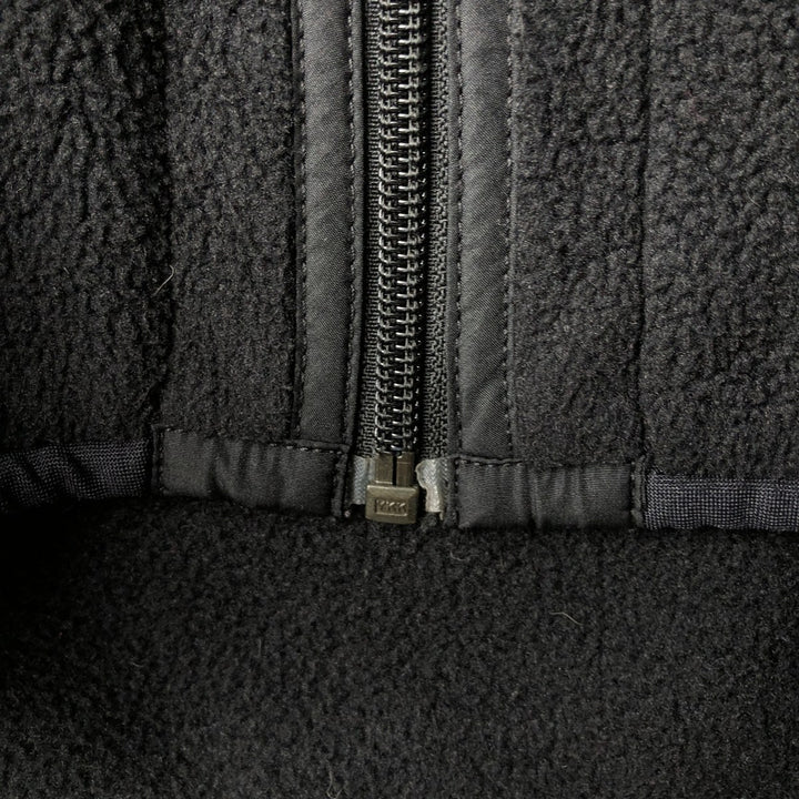 2000'S Patagonia Synchilla Snap-Zip Fleece Jacket (25395F9), Men's Medium polyester black type Vintage Second Hand