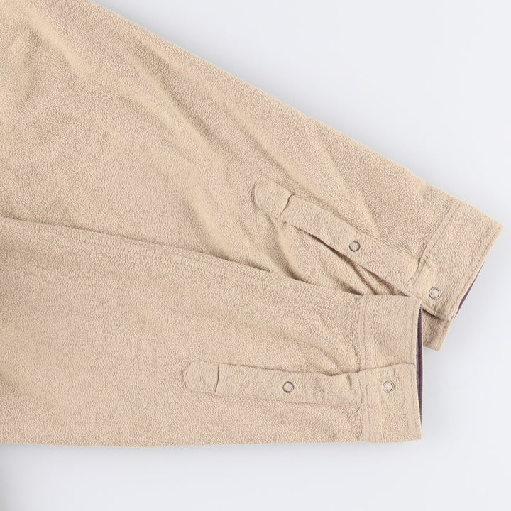 2000'S Patagonia SYNCHILLA Long Sleeve Fleece Shirt (27311F5) Men's XL polyester Beige type Vintage Second Hand