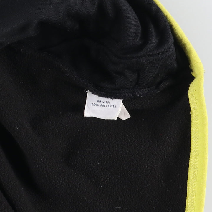 Ralph Lauren POLO RALPH LAUREN Half-Zip Fleece Pullover, Men's Size Medium polyester black type Vintage Second Hand