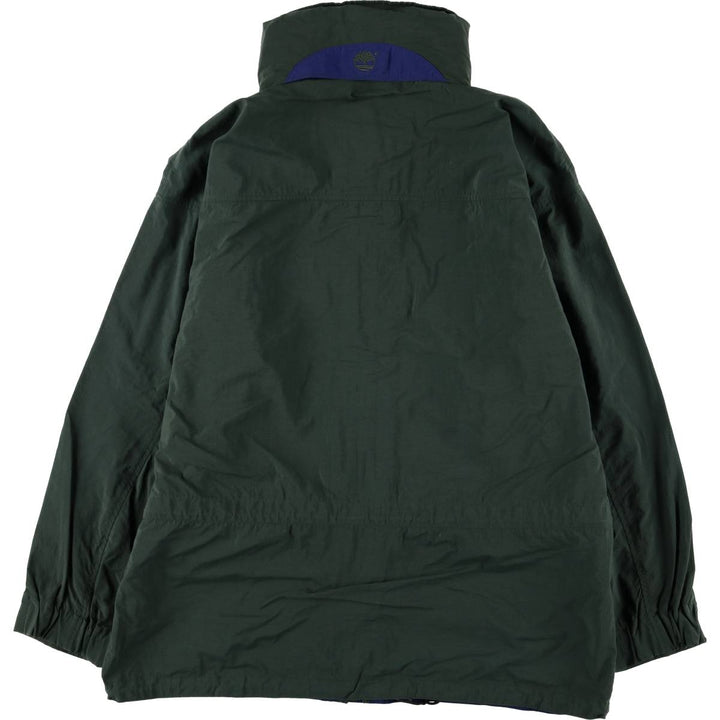 90s-00'S Timberland WeatherGear Nylon Jacket, Men's Size L Nylon Green type dark green Vintage Second Hand
