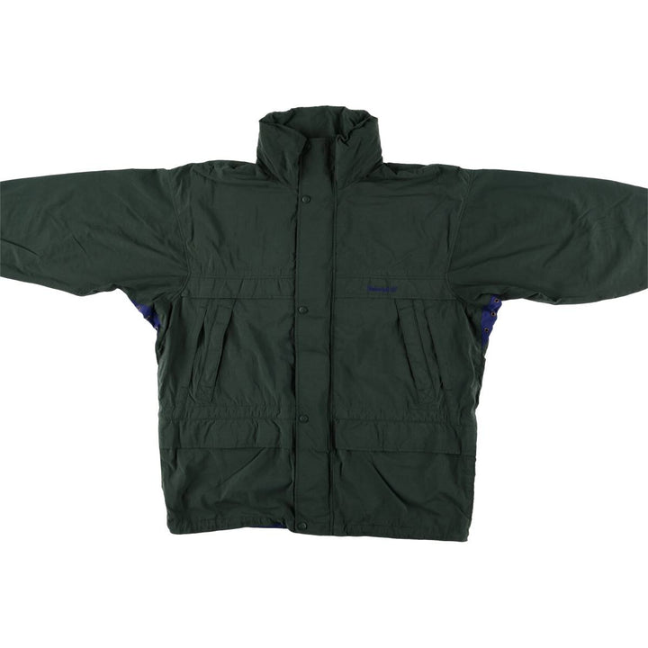 90s-00'S Timberland WeatherGear Nylon Jacket, Men's Size L Nylon Green type dark green Vintage Second Hand