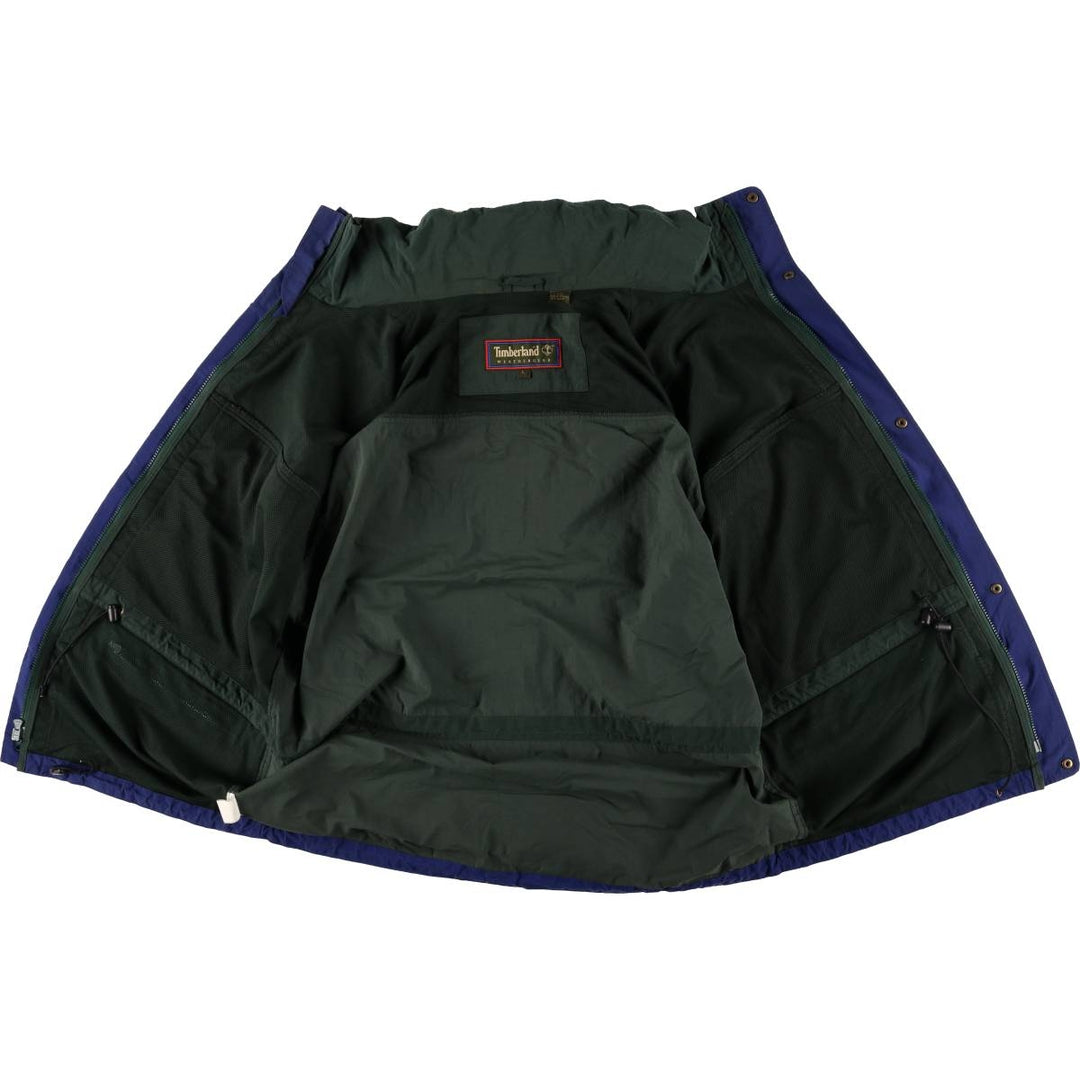 90s-00'S Timberland WeatherGear Nylon Jacket, Men's Size L Nylon Green type dark green Vintage Second Hand
