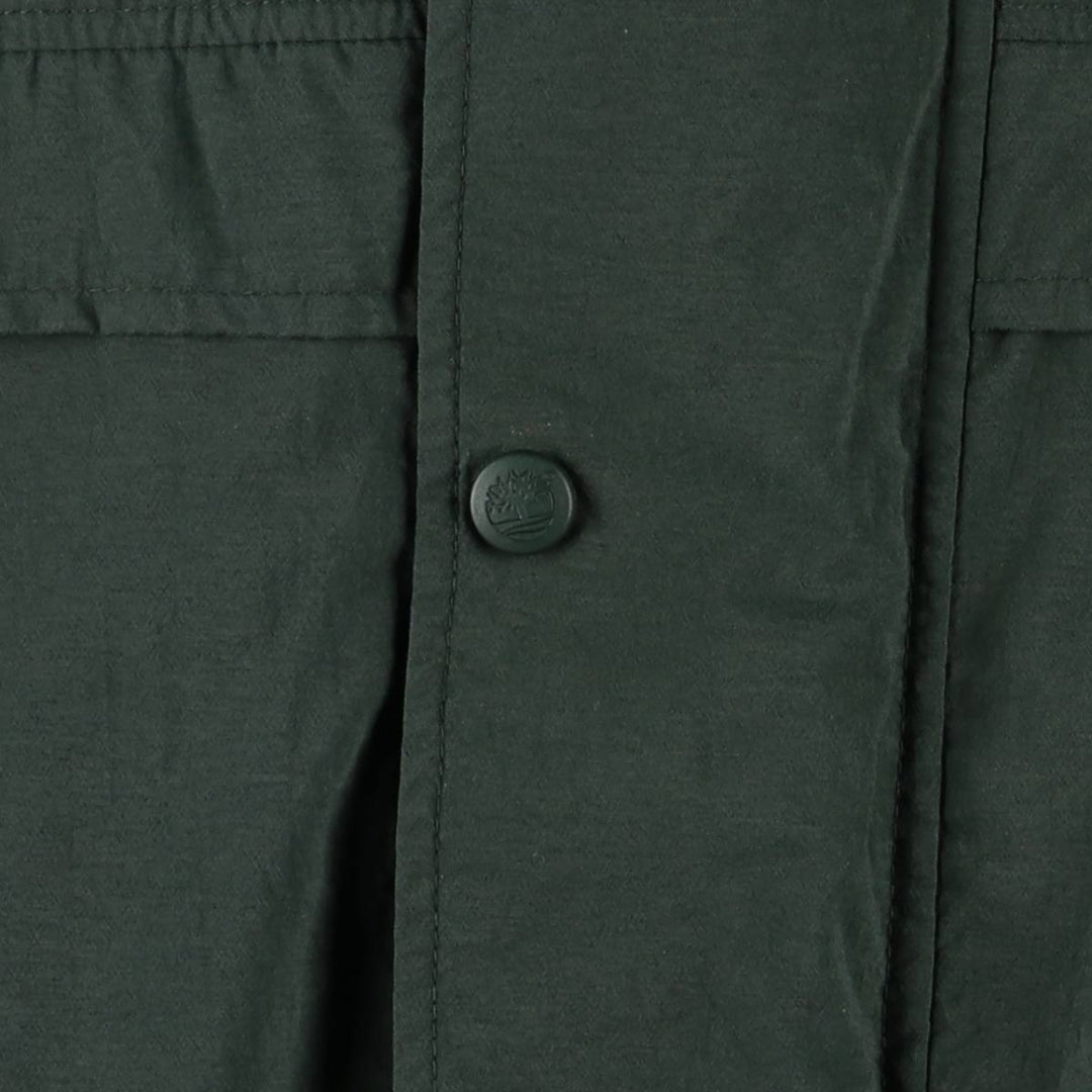 90s-00'S Timberland WeatherGear Nylon Jacket, Men's Size L Nylon Green type dark green Vintage Second Hand
