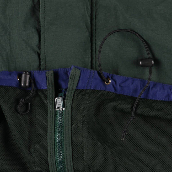 90s-00'S Timberland WeatherGear Nylon Jacket, Men's Size L Nylon Green type dark green Vintage Second Hand