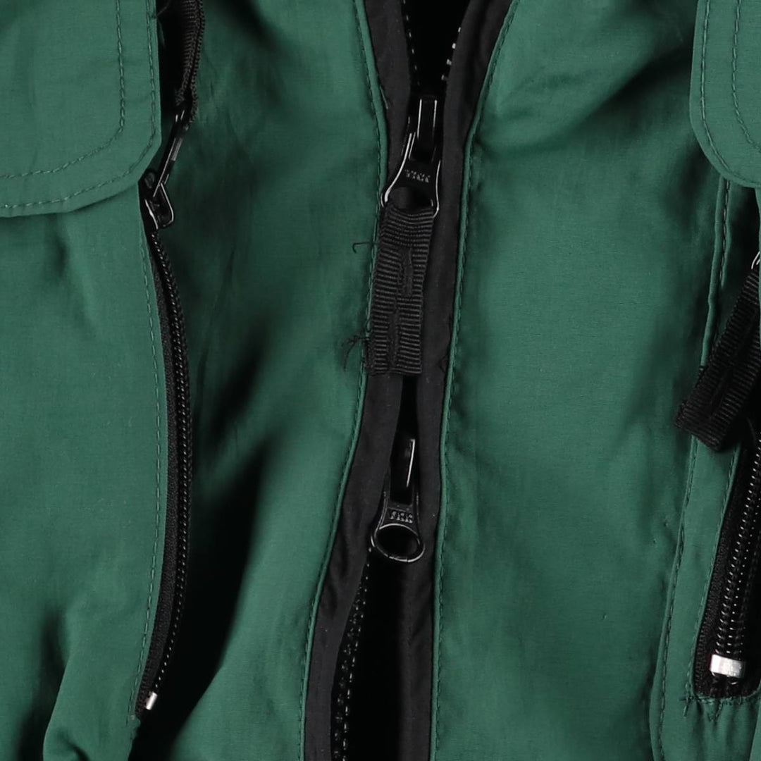 90'S GUIDE GEAR Mountain Jacket, Shell Jacket, Men's XL, Vintage Nylon Green type dark green Vintage Second Hand