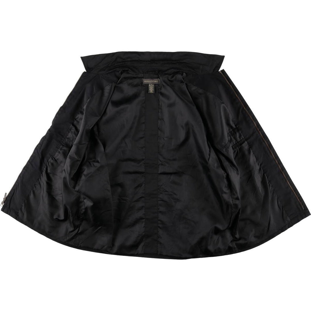 Banana Republic Windbreaker, Men's XL cotton black type Vintage Second Hand