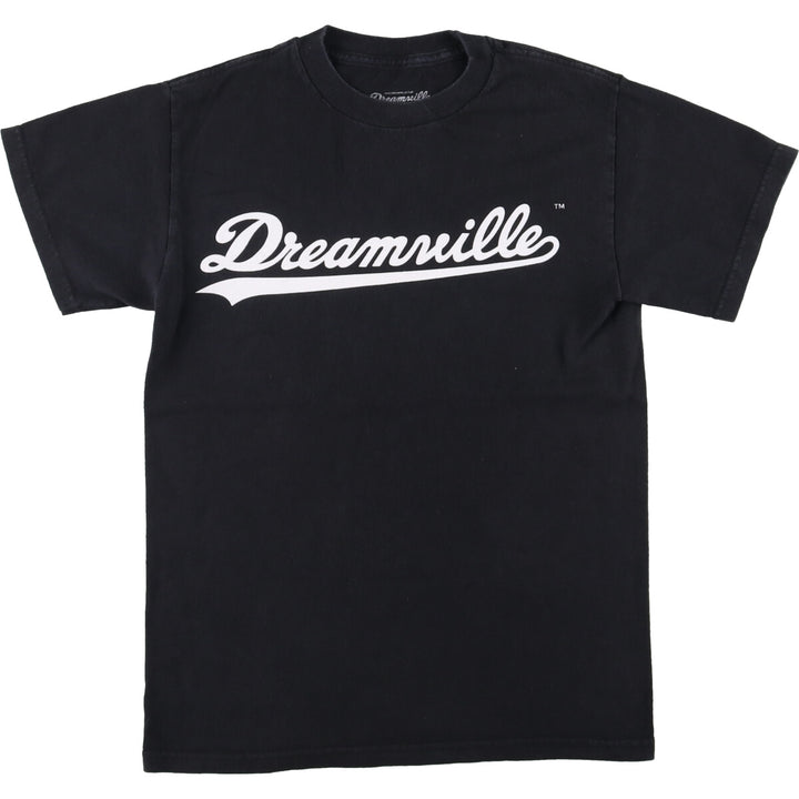 DREAMVILLE Band T-Shirt, Women's Size Small cotton black type Vintage Second Hand