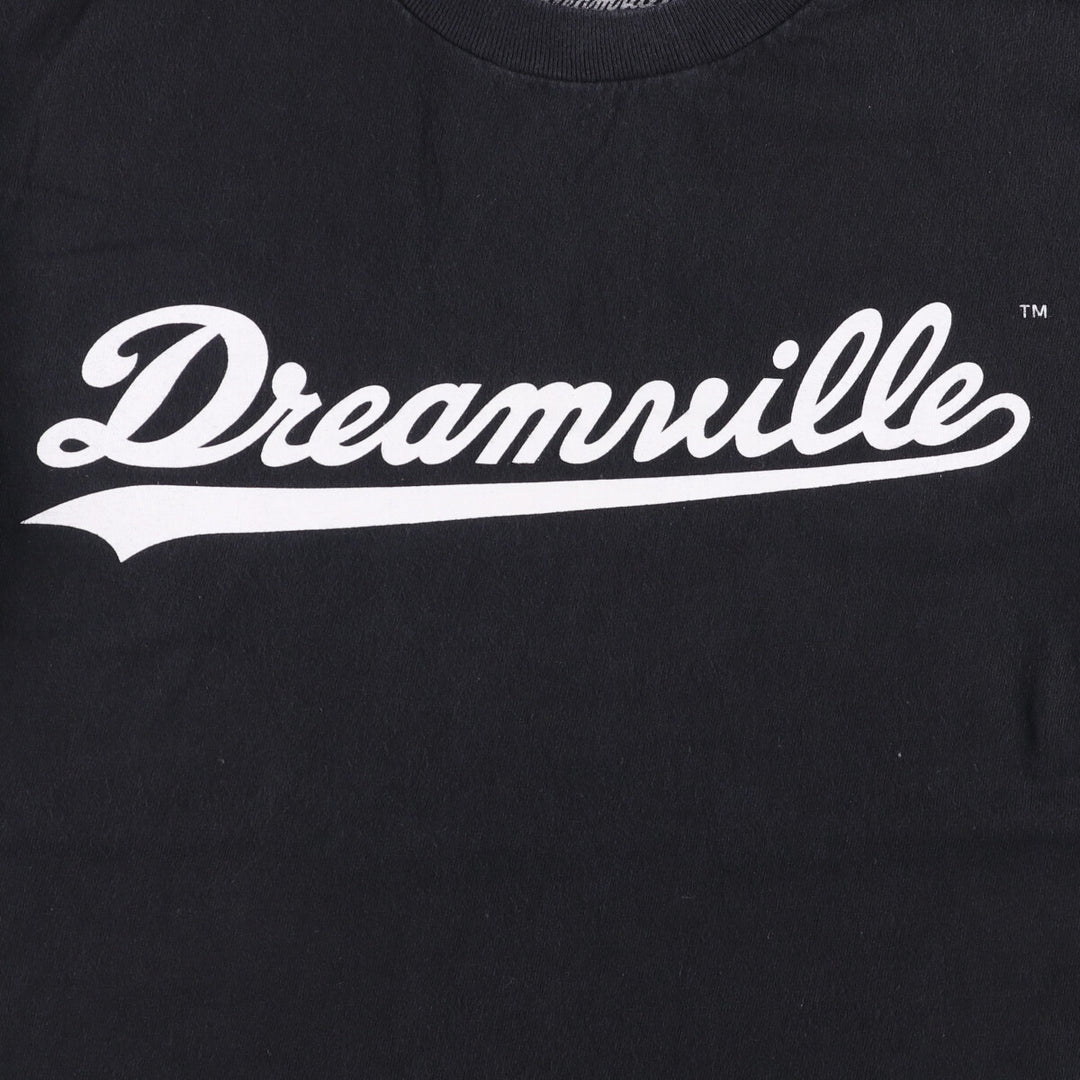 DREAMVILLE Band T-Shirt, Women's Size Small cotton black type Vintage Second Hand