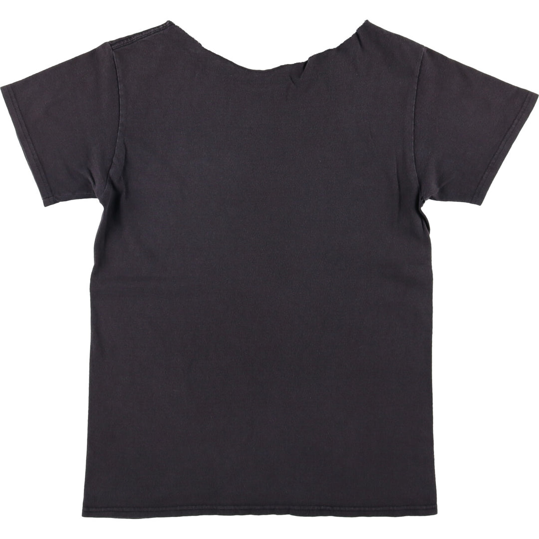 NIRVANA Cut-Off Band T-Shirt, Women's Size Medium unclear black type Vintage Second Hand