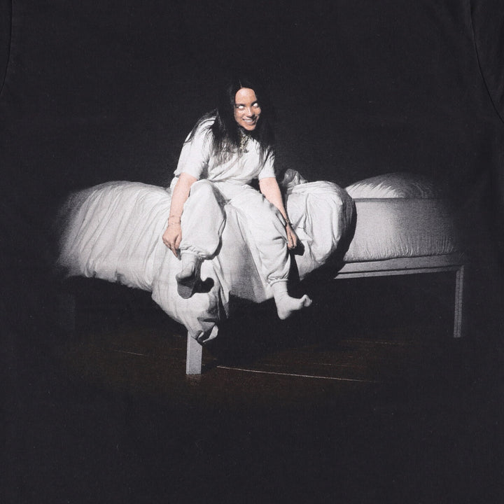 BILLIE EILISH Billie Eilish Band T-Shirt, Women's Size XS cotton black type Vintage Second Hand