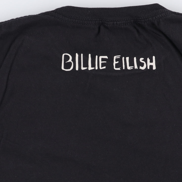 BILLIE EILISH Billie Eilish Band T-Shirt, Women's Size XS cotton black type Vintage Second Hand