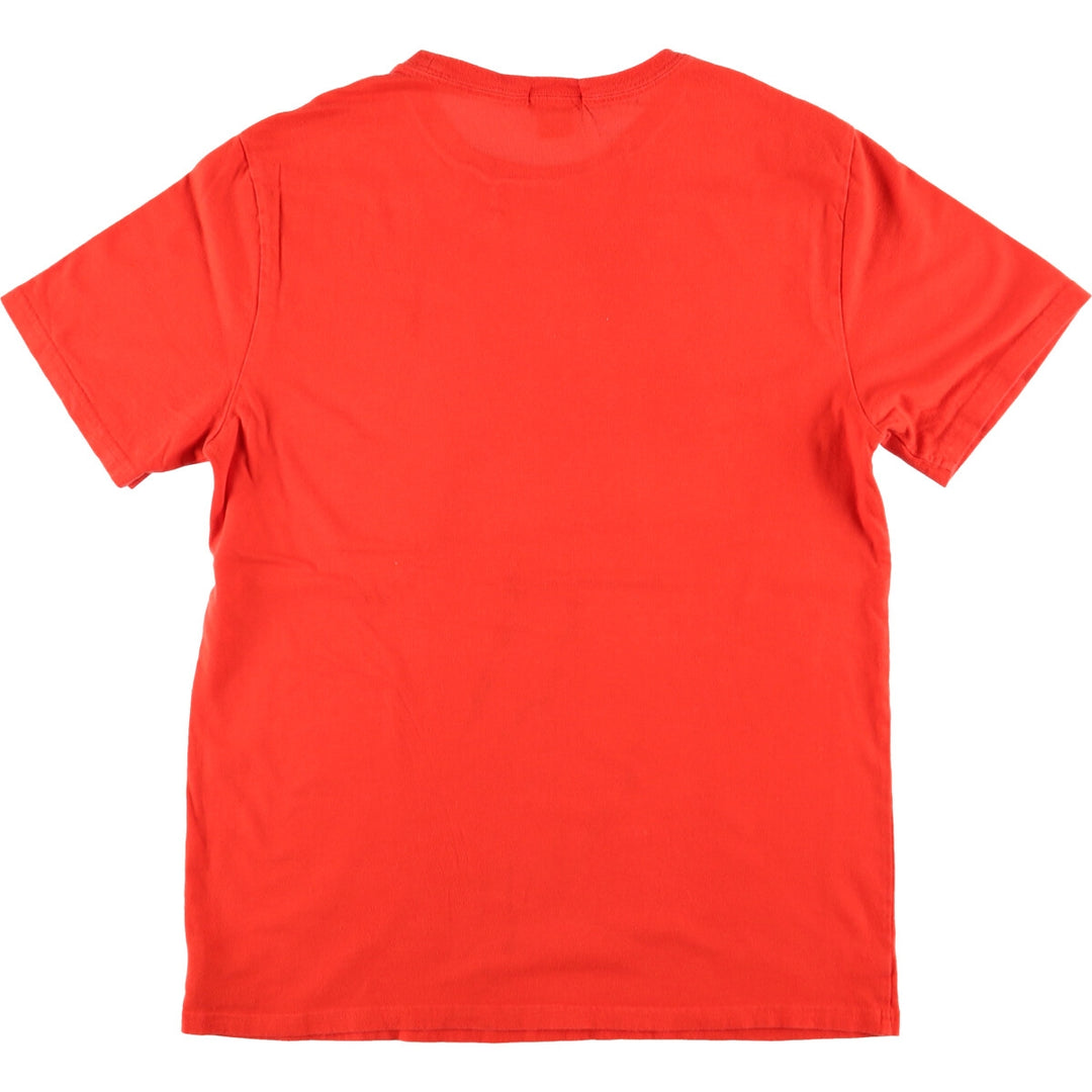Ralph Lauren POLO by Ralph Lauren Short Sleeve One-Point Logo T-Shirt, Women's, Size XL cotton red type Vintage Second Hand