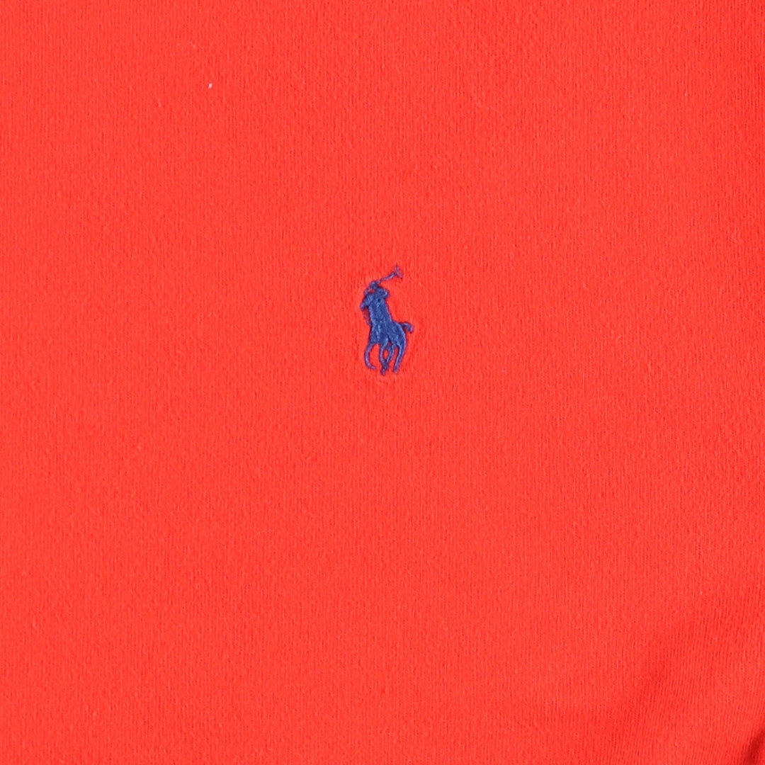 Ralph Lauren POLO by Ralph Lauren Short Sleeve One-Point Logo T-Shirt, Women's, Size XL cotton red type Vintage Second Hand