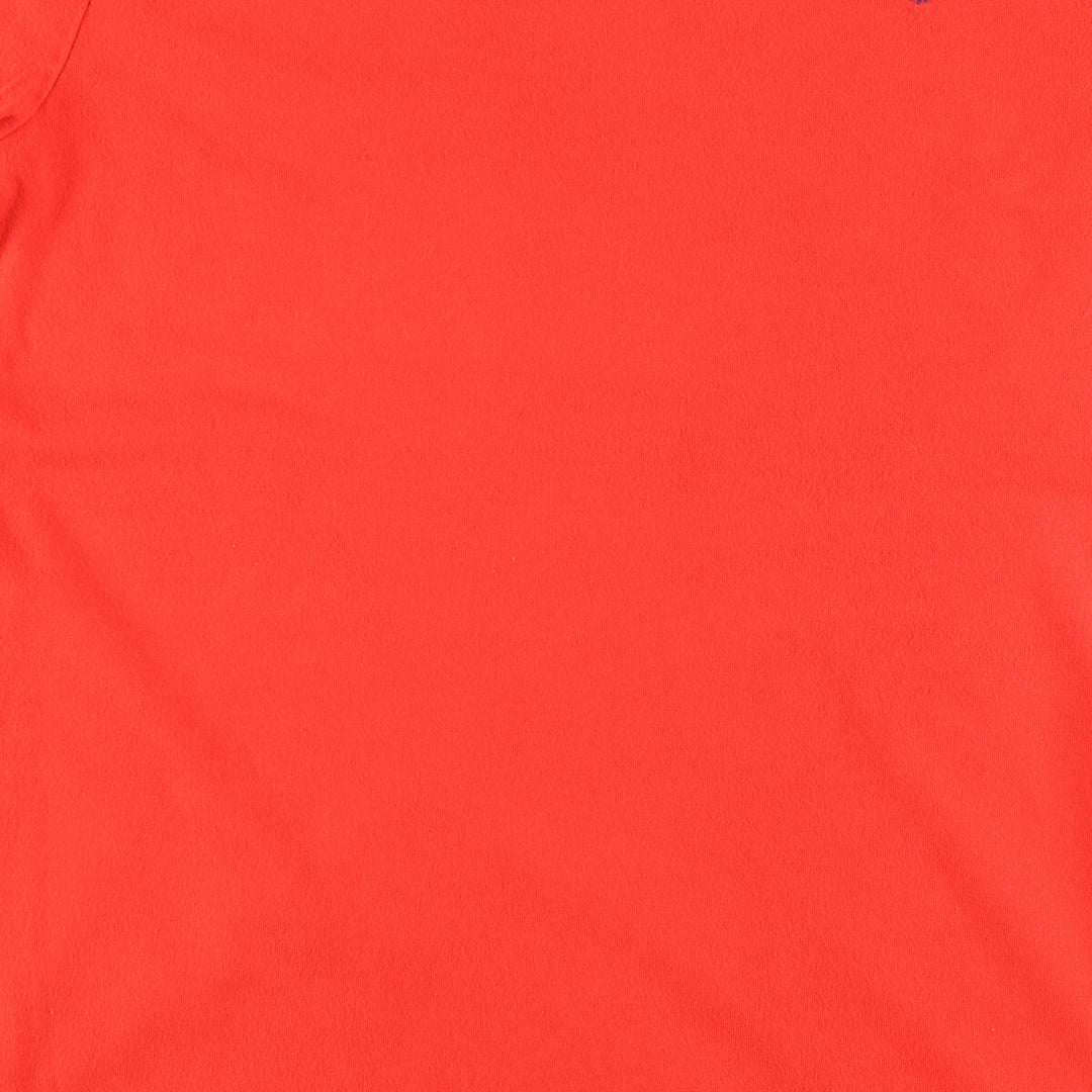 Ralph Lauren POLO by Ralph Lauren Short Sleeve One-Point Logo T-Shirt, Women's, Size XL cotton red type Vintage Second Hand