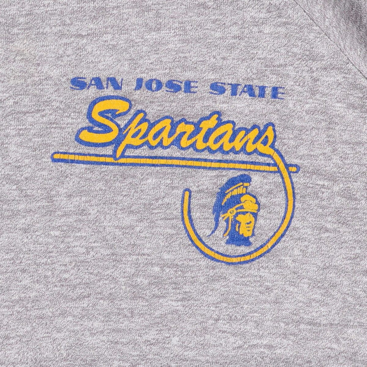 Vintage 1980'S Champion Tricot Tag College V-Neck Ringer T-Shirt, Made in USA, Women's Size L polyester gray type Vintage Second Hand