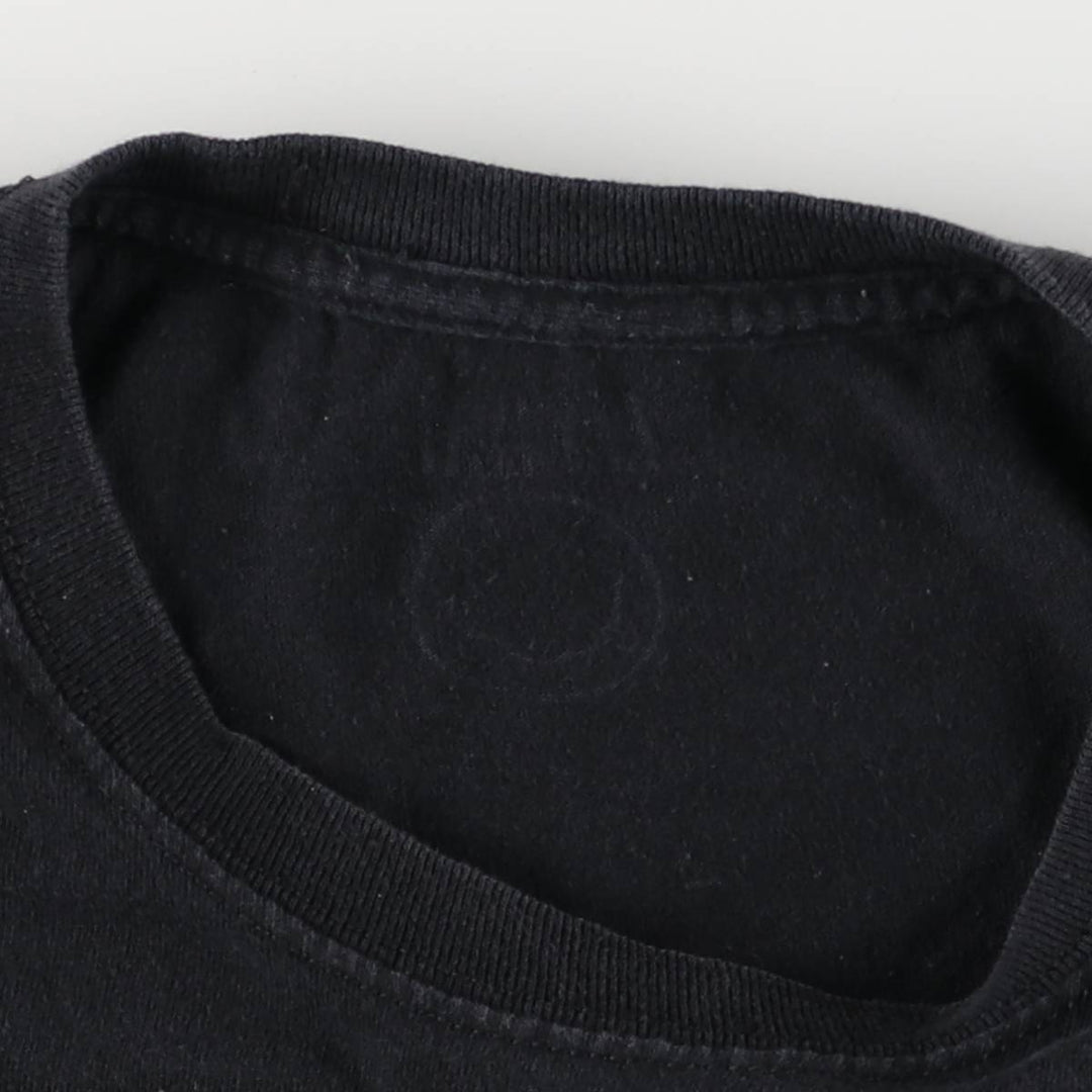 NIRVANA Nirvana Band T-shirt, Band T, Men's M size unclear black type Vintage Second Hand