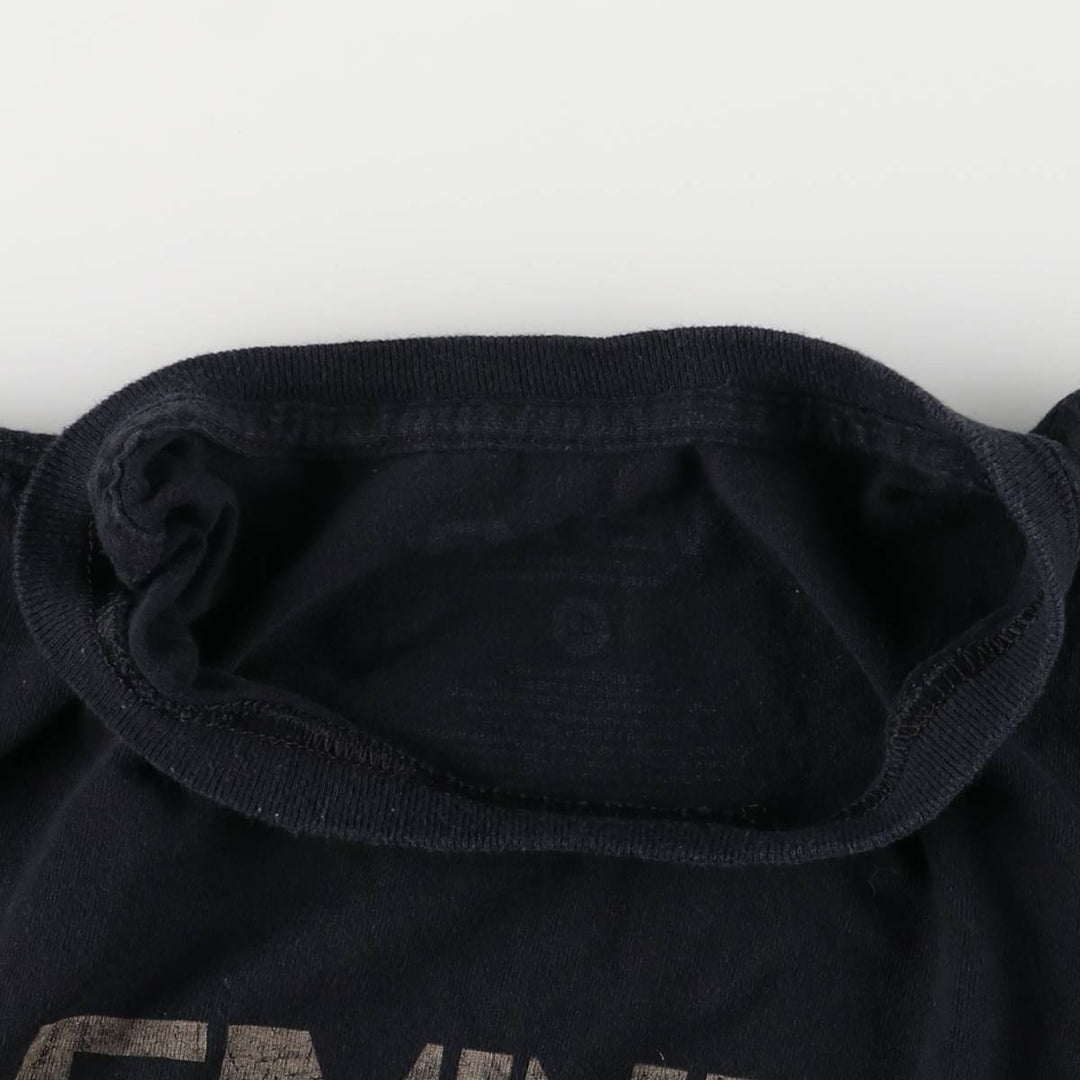 EMINEM Rap T-shirt, Men's L size cotton black type Vintage Second Hand
