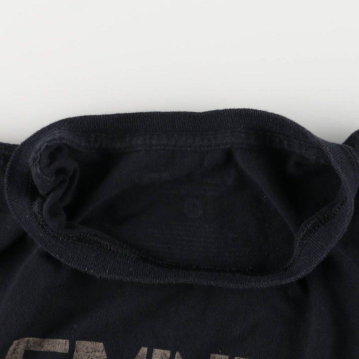 EMINEM Rap T-shirt, Men's L size cotton black type Vintage Second Hand