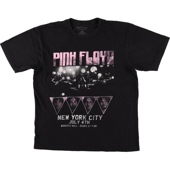 PINK FLOYD Pink Floyd Band T-shirt Band T Men's M size cotton black type Vintage Second Hand
