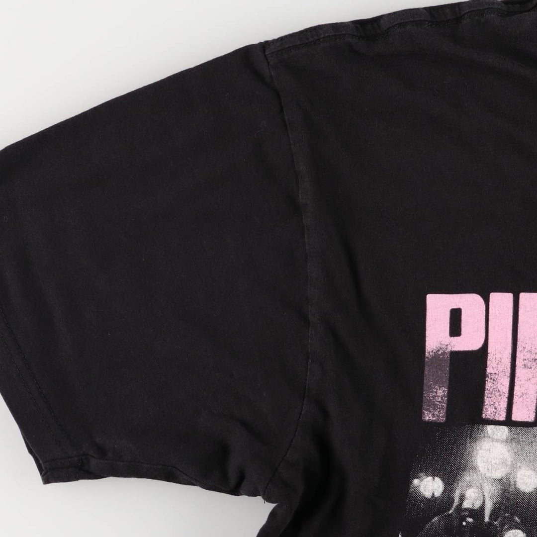 PINK FLOYD Pink Floyd Band T-shirt Band T Men's M size cotton black type Vintage Second Hand