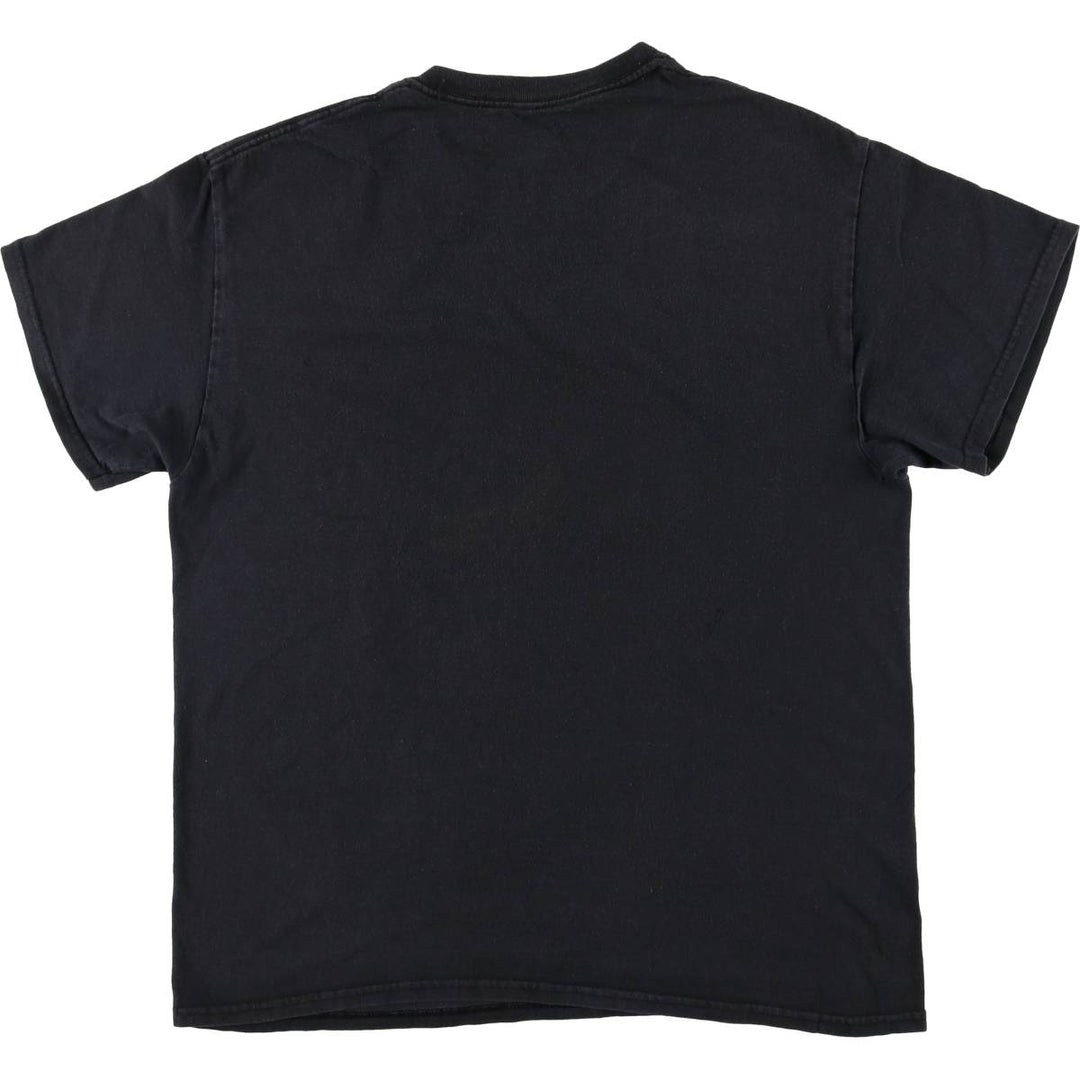 NIRVANA Nirvana Band T-shirt, Band T, Men's L size cotton black type Vintage Second Hand