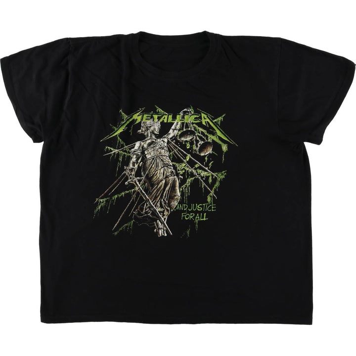 Metallica Band T-shirt, Band T, Men's XL size unclear black type Vintage Second Hand